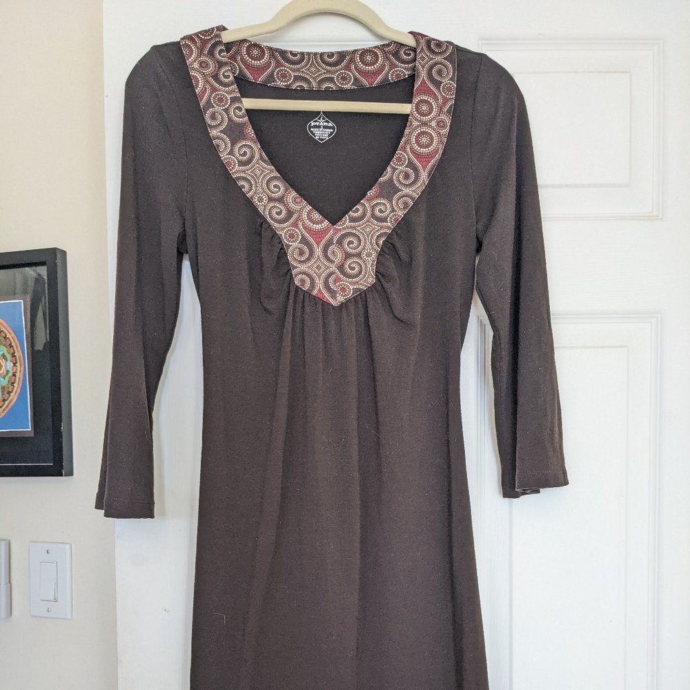Comfy Prana Dress - Packable, Wearable, Easy Pullover dress that looks fab